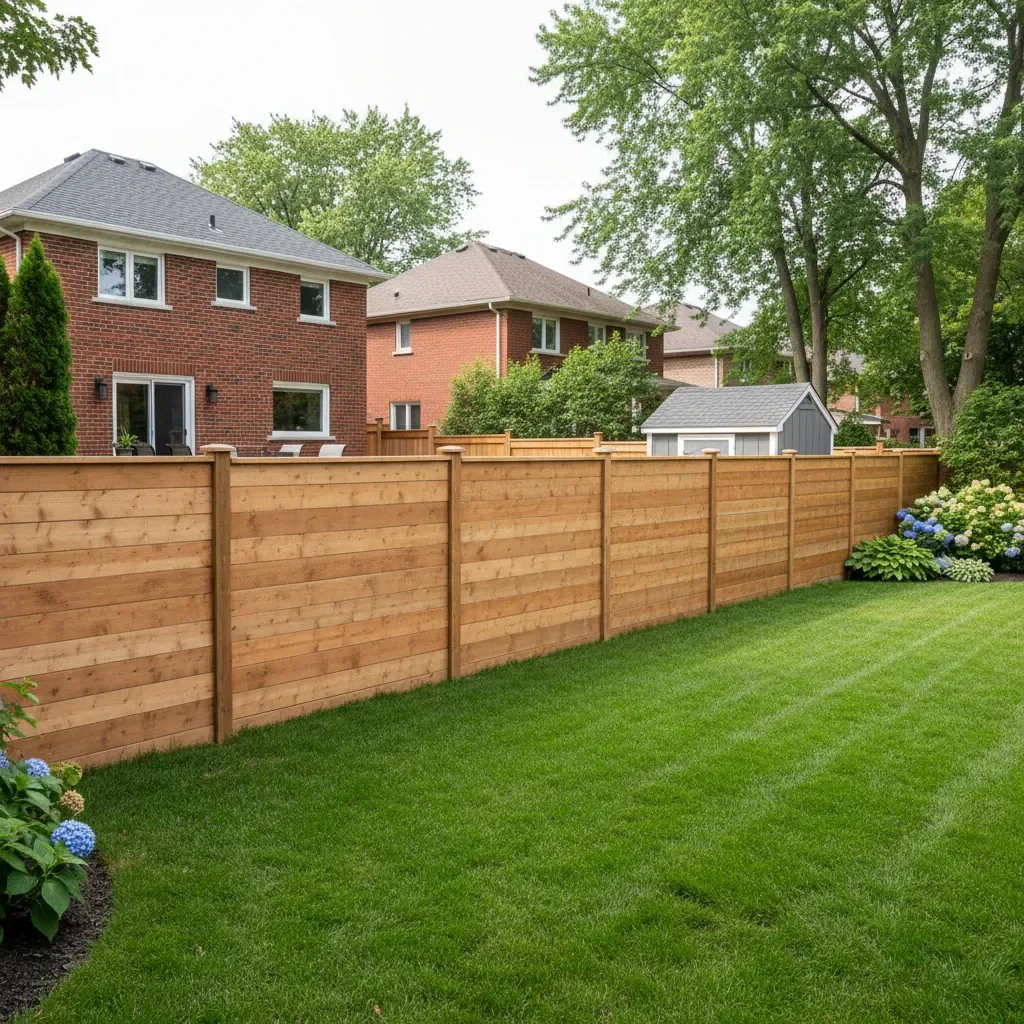 Professional Fence contractor by Signature Landscaping Oshawa in Oshawa